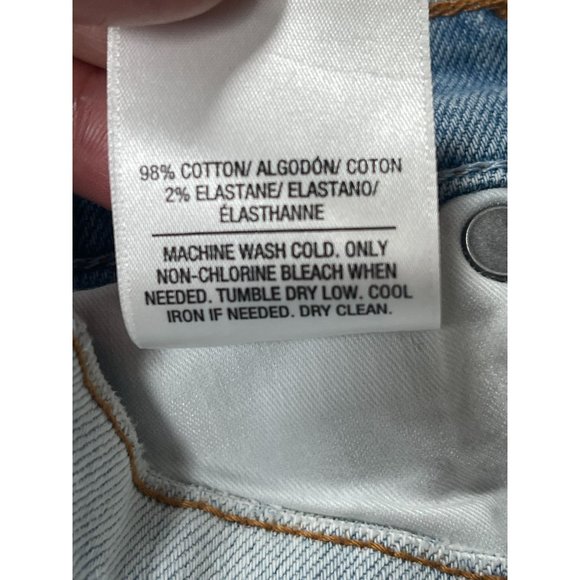 Hudson Gemma Cutoff Distressed Denim Shorts Size 25 - Picture 7 of 7